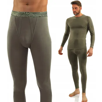 Pánské termo spodky Sesto Senso Pánské spodky zelené barvy velikost XL