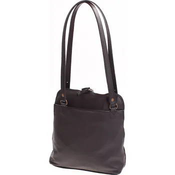 Městský batoh Kožený ručně šitý batoh/kabelka KUBÁT | 21314