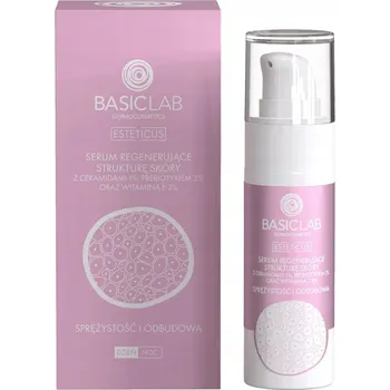 Pleťové sérum BasicLab regenerační sérum pro obnovu struktury pleti s ceramidy 1% 30 ml