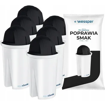 vodní filtr Vodní filtr Wessper aquaclassic SPORT do filtrační konvice, 6 kusů