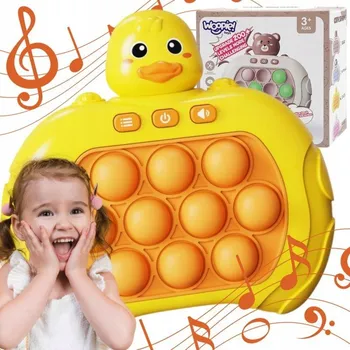 WOOPIE Gra POP IT Interaktivní Antistresová Arkádová Hračka Kachna