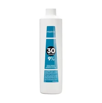 Barva na vlasy Matrix SoColor Cream Oxidant krémový vyvíječ 1 l, 30 Vol. 9%