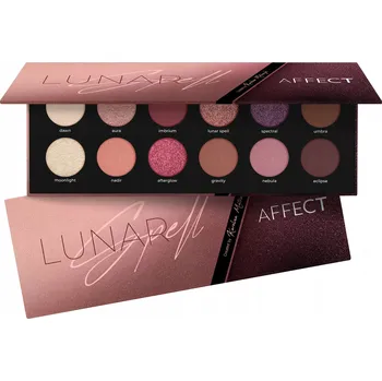 Oční stíny Paletka očních stínů AFFECT Lunar Spell 12x2 g lisované, vícebarevné