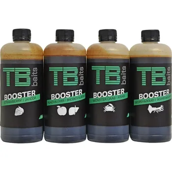 Nástraha TB Baits Booster 500 ml příchuť: Broskev / Játra