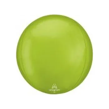 Balónek Balon foliowy kula zielona Vibrant green