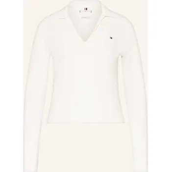 Dámská košile Tommy Hilfiger Dámské Tričko S Dlouhým Rukávem, ybl ecru, 36