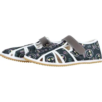 Dívčí bačkory Jonap Barefoot přezůvky Home new - Smile Velikost: 29,5