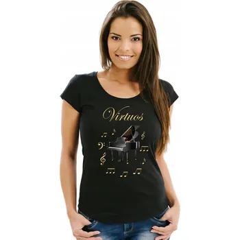 Dámské tričko Dámské tričko s kulatý výstřihem Striker, velikost L