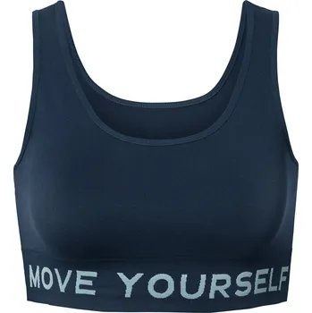 Podprsenka 655920 - Tchibo - Bezešvá sportovní podprsenka - pro ženy - vel. L 44/46 - barva: modrá