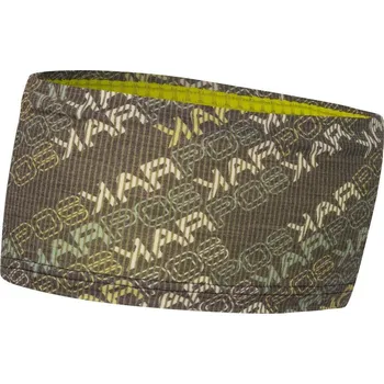 Zimní čelenka KARPOS Coppolo Merino Headband, Black/Smoke Blue/Tarragon velikost: OS (UNI)