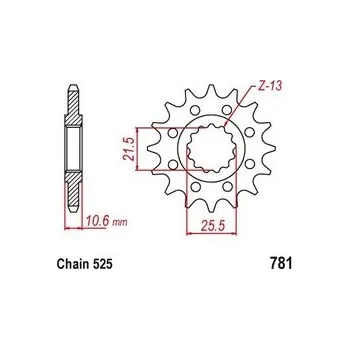 Řetězová sada pro motocykl Řetězové kolečko BENELLI 500 Leoncino Trail rok 17-25