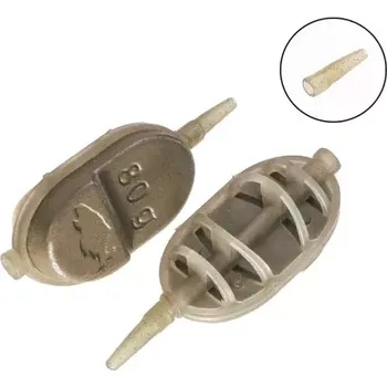 Krmítko pro ryby Method Feeder Flat-Classic - 80g