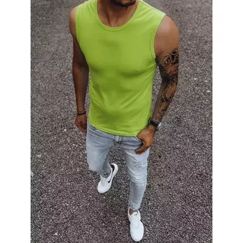 Pánské triko DSTREET RX4917 SVĚTLE ZELENÁ XL