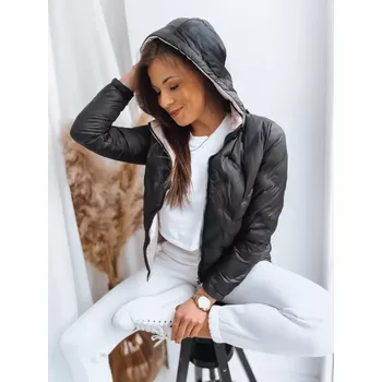 Dámská jarní bunda DSTREET SWEET DREAMS TY3588 ČERNÁ L