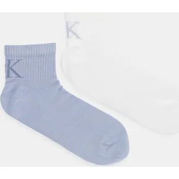 Ponožky Calvin Klein Jeans 2-pack 701231392 bílá 00A, vel. ONE SIZE