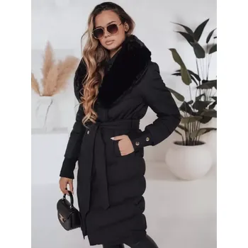 Dámský kabát Dámský kabát DSTREET TY5076 ČERNÁ L