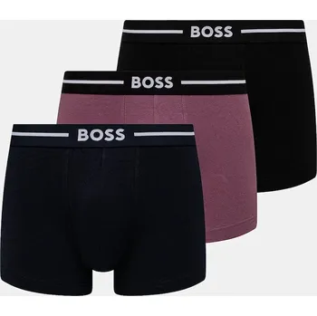 Boxerky Boxerky BOSS 3-pack 50532453 černá 99A, vel. S