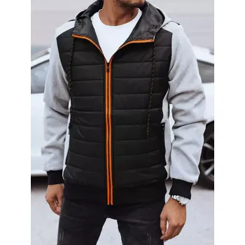 Pánská casual bunda Pánská bunda DSTREET tx4921 SVĚTLE ŠEDÁ XL