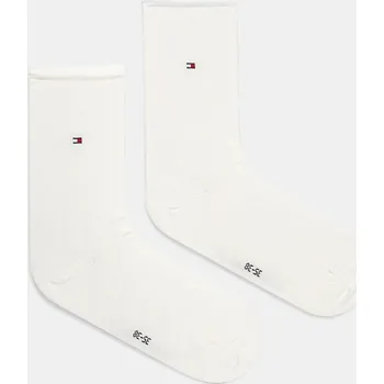 Ponožky Tommy Hilfiger 2-pack 371221108 bílá 00X, vel. 39/42