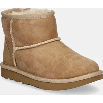 Dívčí sněhule Dětské semišové sněhule UGG Classic Mini II béžová barva, 1017715K 80X, EUR 36