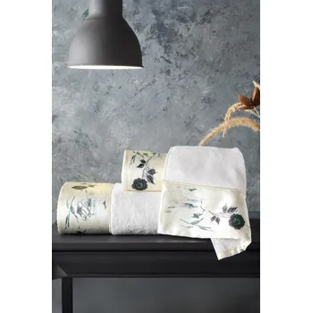 Ručník Soft Cotton Osuška a ručník SERENNA v dárkovém balení, 550 g / m², Bavlna 100%