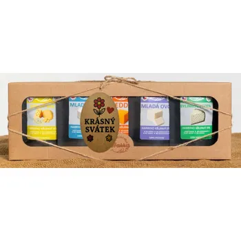 Dárková krabička Dárková sada 5 druhů lyo sýrů MIX krásný svátek (Dárková sada 5 druhů lyo sýrů MIX krásný svátek)