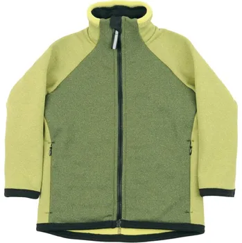 LITTLE THINGS mikina tecnostretchová se stojáčkem olivově zelená vel. 3-5 let