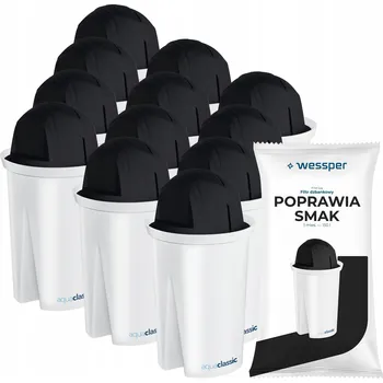 vodní filtr Filtr na vodu Wessper aquaclassic SPORT do filtrační konvice, 12 kusů