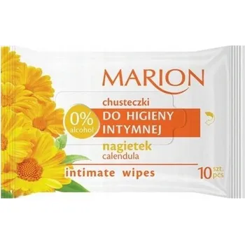 Intimní hygienický prostředek Vlhčené ubrousky pro intimní hygienu Marion 10 ks