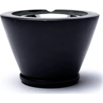 Mani Bhadra Mani Bhadra Kadidelnice (Vykuřovací miska) Maroque Černý mastek, 7 x 13 cm