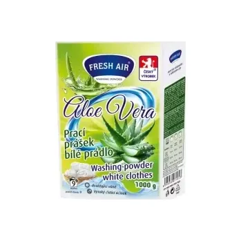 Prací prášek Prací prášek na bílé prádlo Aloe Vera 1 kg (Fresh Air)