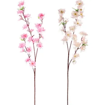 umělá květina Autronic Třešeň - umělá kvetoucí větvička, mix 2 barev, cena za 1 ks, sada 30 ks