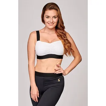 Bílý dámský top Česká Miss 5005 velikost XS