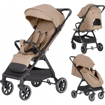 Kočárek SPORTOVNÍ KOČÁREK SPORŤÁK CARRELLO FORZA S PŘÍSLUŠENSTVÍM TAŠKA GRAIN BEIGE