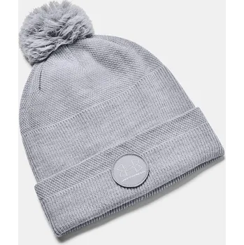 Čepice Pánská čepice Under Armour UA Driver Pom-GRY 1373107-035 Šedá OSFM