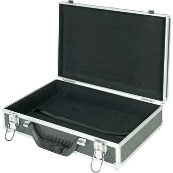 Lindner Velký sběratelský kufr na 8 mincovních plat Barva: Černá