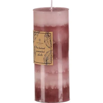 Svíčka Autronic Svíčka aromatická - levandule, parafín, fialové odstíny., sada 4 ks