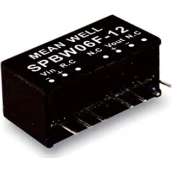 Měnič napětí Mean Well SPBW06F-15 Měnič DC/DC modulový 6W 15V
