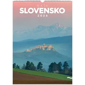 Kalendář NOTIQUE Nástenný kalendár Naše Slovensko 2026 (PGN-35729-SK-L)