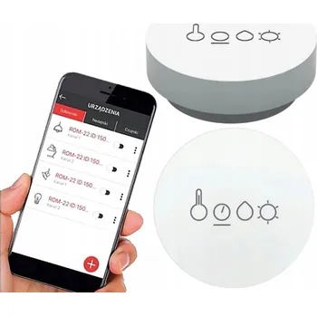 Senzor teploty a vlhkosti Zamel Exta life s připojením k WiFi