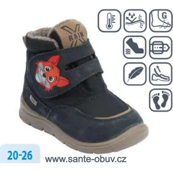 Dámská zdravotní obuv SANTÉ IC/883928 NAVY vych. obuv vel.20-26, modrá - 20
