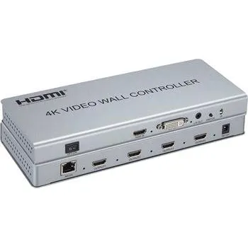 Video kabel PremiumCord HDMI 1 vstup - 4 výstupy, Video Wall controller
