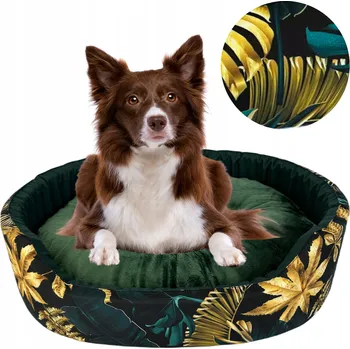 Pelíšek pro psa Šiška pro psy pelíšek černý 75 cm x 65 cm