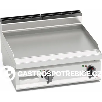 Kuchyňský gril Grilovací hladká plotna Bertos E7FL8B-2