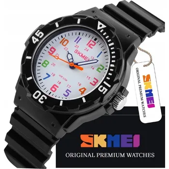 Hodinky BAREVNÉ DĚTSKÉ HODINKY SKMEI RUČIČKOVÉ PRO KLUKY A HOLKY 7 BAREV