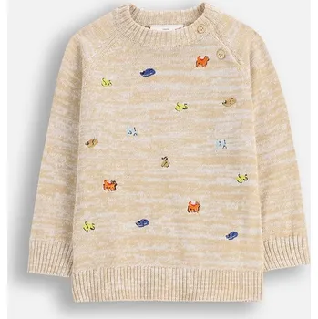 Dámský svetr Svetr Chlapecký Béžový Svetřík Dětský 086 Coccodrillo ZC5