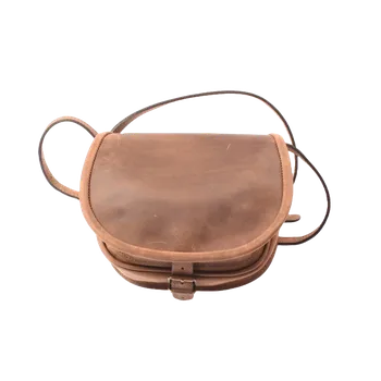 Kabelka Dámská kožená ručně šitá kabelka KUBÁT lovecká | malá | 120335