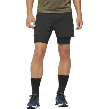 Pánské kraťasy Salomon Sense 2IN1 Shorts M LC2048200 - deep black M