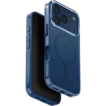 Pouzdro na mobilní telefon UNIQ MagClick Clario MagSafe kryt iPhone 17 Pro Royal Blue