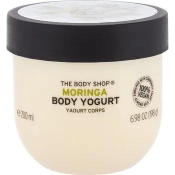 Tělový krém The Body Shop Moringa Body Yogurt ( normální až suchá pokožka ) - Zvlhčující tělový balzám 200 ml